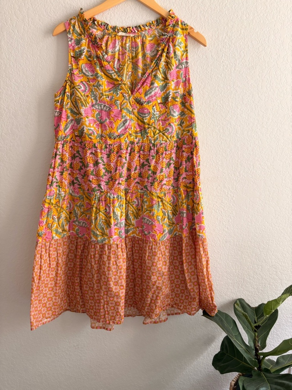 Boho Lovestitch Palmer Mini Dress Medium